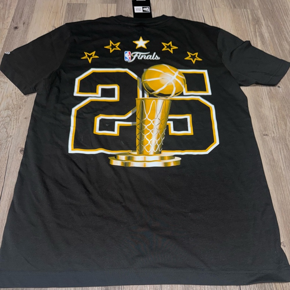 New Era Black NBA Logo T-Shirt